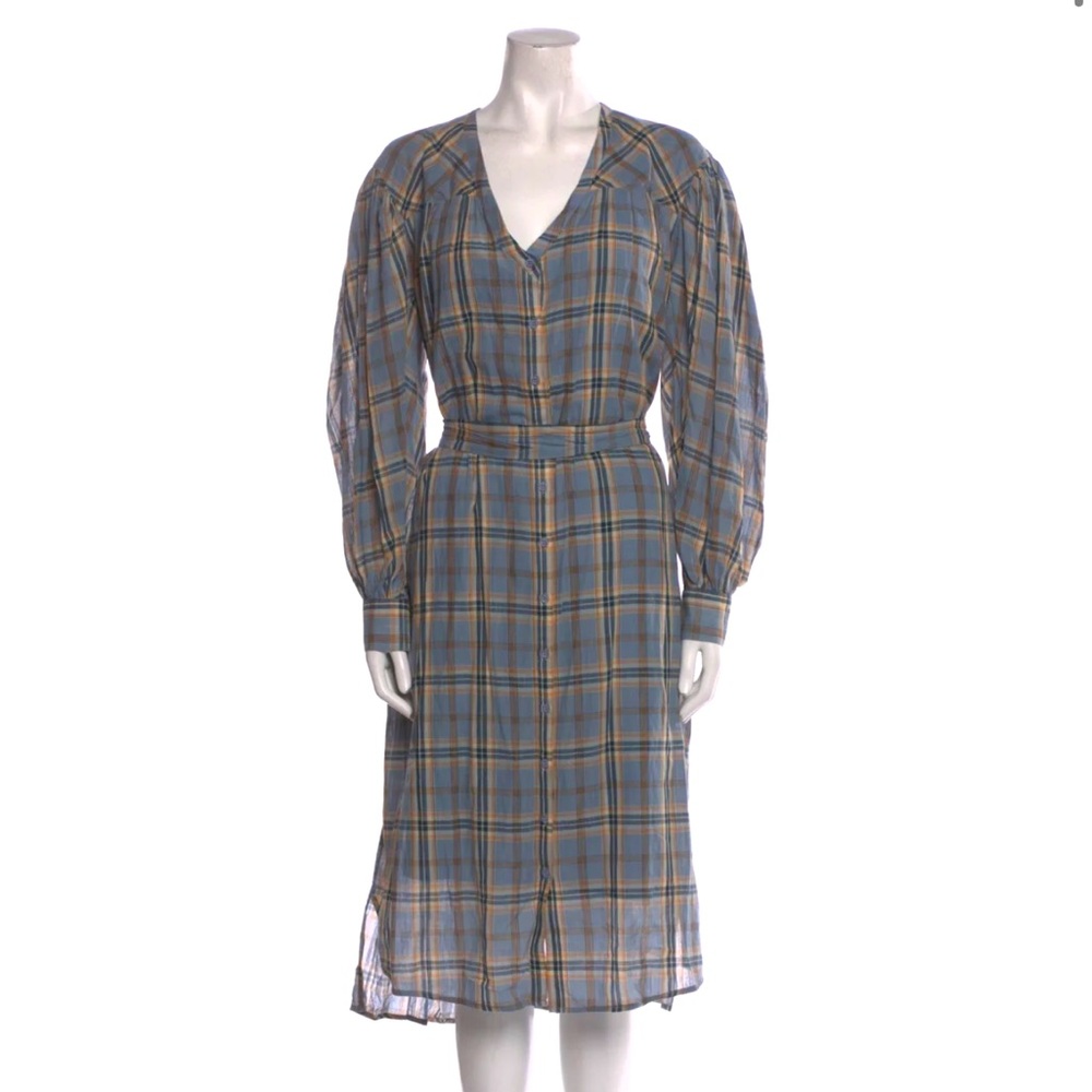 Ulla Johnson plaid dress